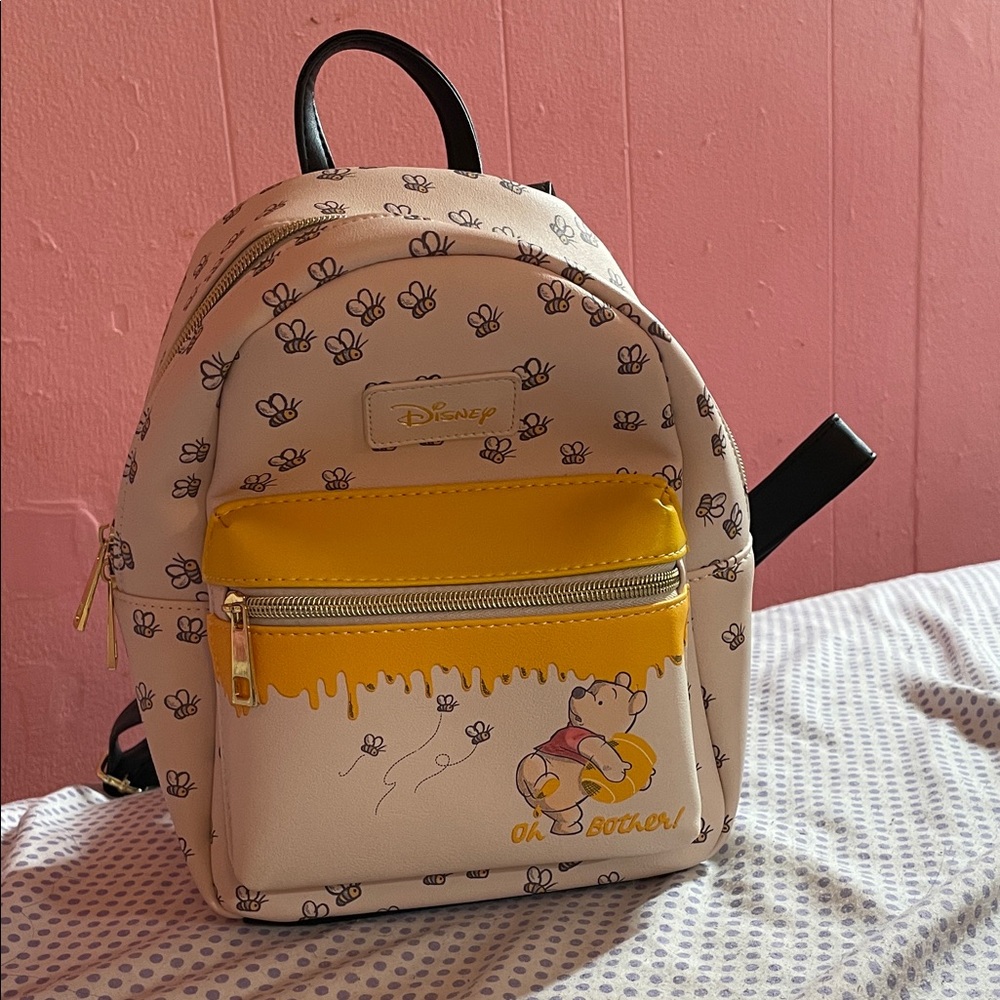 hot topic exclusive winnie the pooh oh bother loungefly backpack